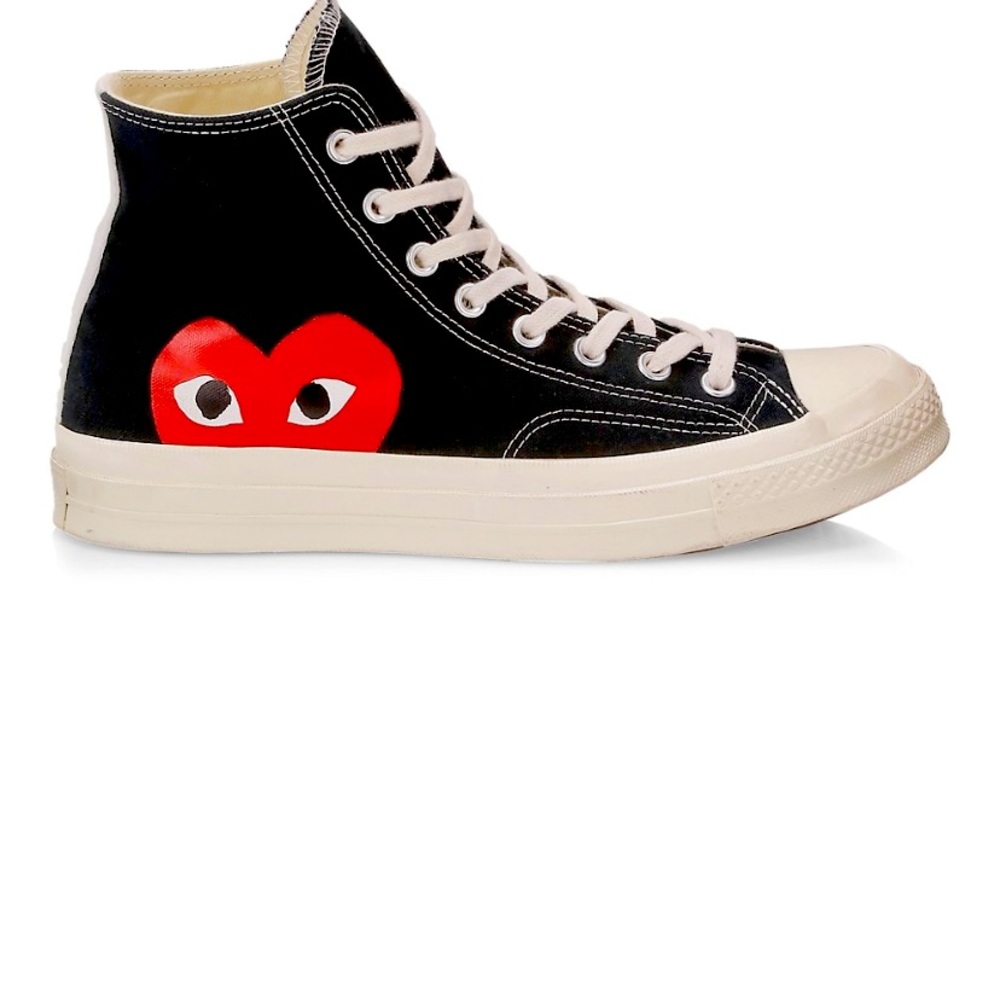 Converse From the Comme des Garçons PLAY x Converse collaboration.
